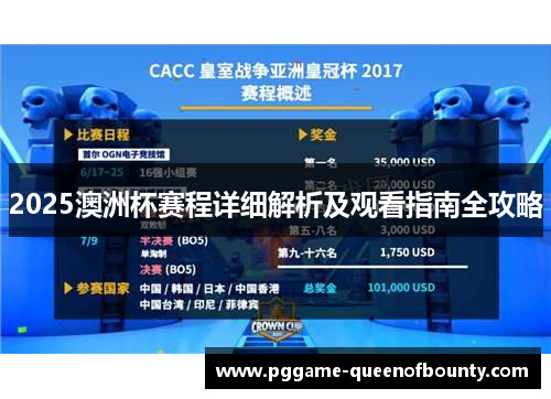 2025澳洲杯赛程详细解析及观看指南全攻略 2025澳洲杯赛程详细解析及观看指南全攻略